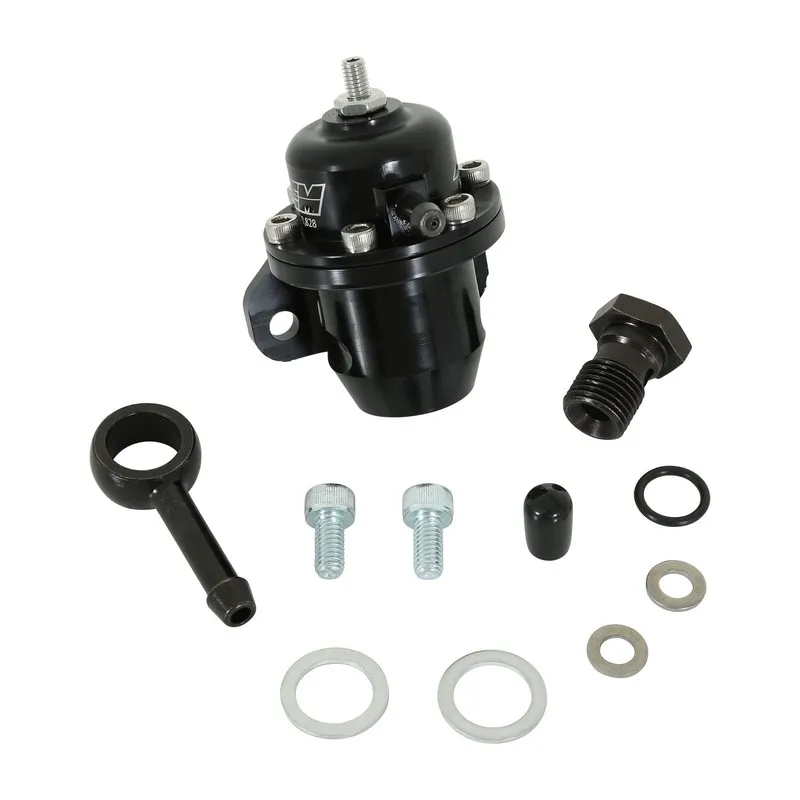 Трубопроводная арматура AEM 25-304BK Adjustable Fuel Pressure Regulator Black