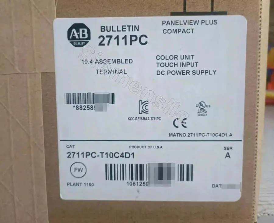 Панель оператора Allen-Bradley -T10C4D1 Series A PanelView Plus 1000 Operator In