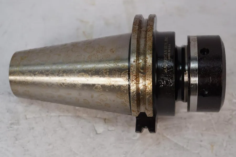 Режущий инструмент American Sun USA Made CT50 Cat 50 ER40 Collet Chuck End Mill — фото лота 1
