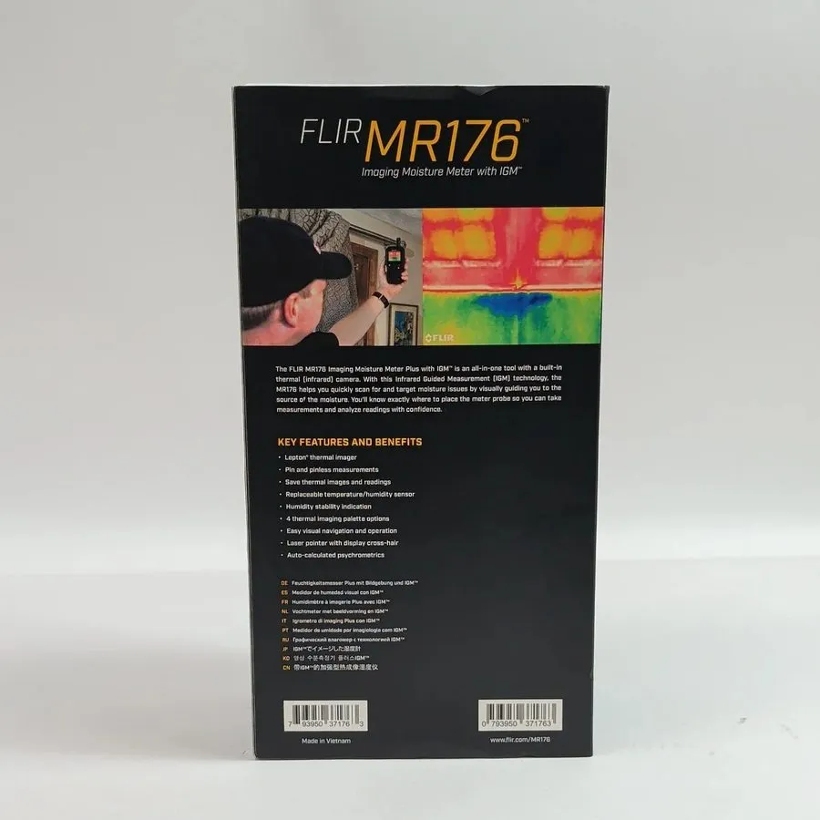 Тестер Flir MR176 IGM Moisture Meter with Replaceable Hygrometer