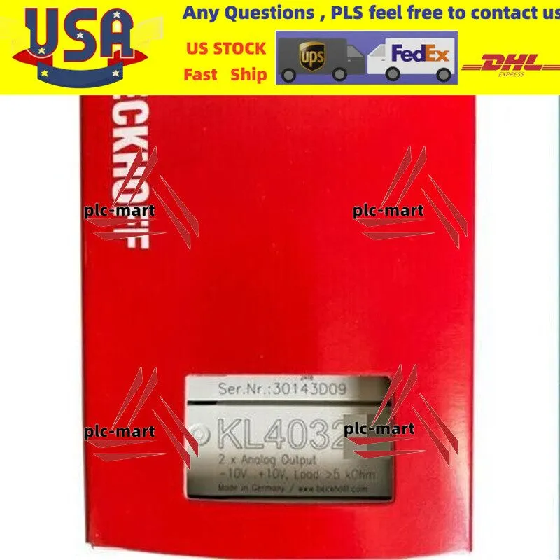 Модуль ввода-вывода 1PC Expedited shipping Beckhoff KL4032 Real