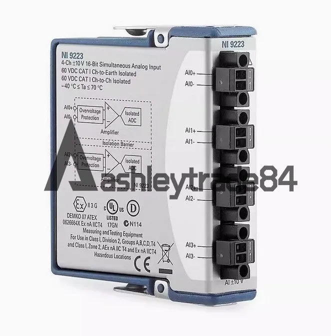 Модуль National Instruments NI 9223 Analog Input 4-Ch Module 781398-01