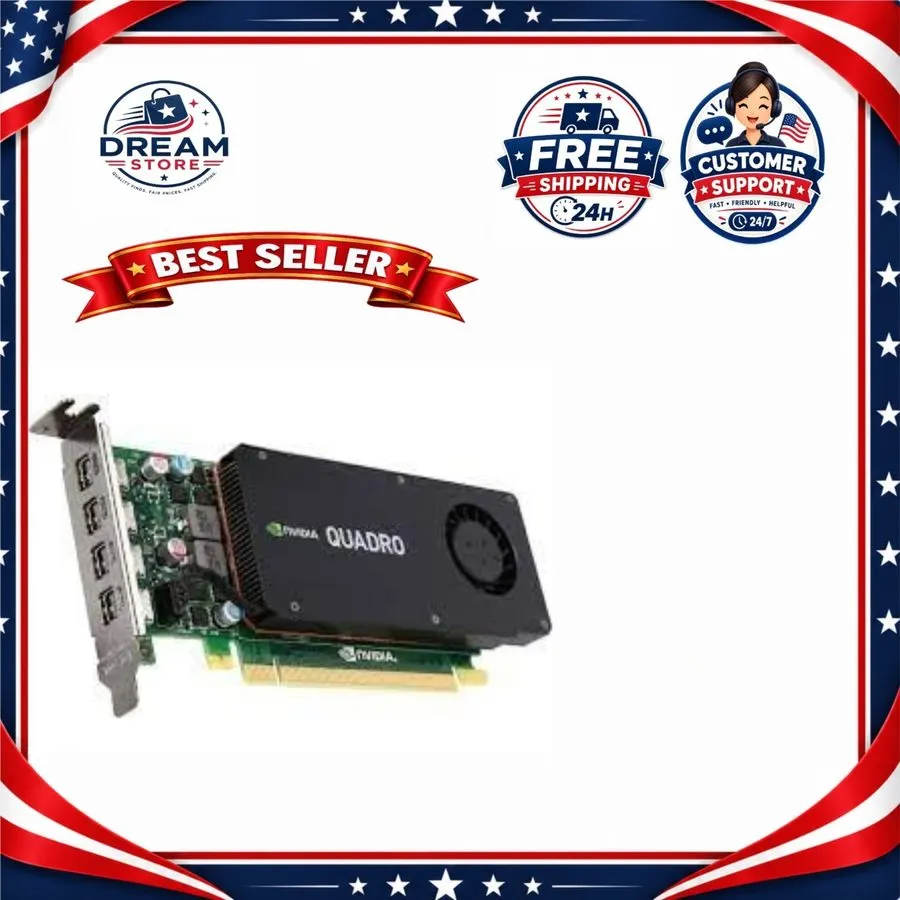 GPU-ускоритель NVIDIA Quadro K1200 4 GB GDDR5 PCI Express 2.0 16X Graphics Video