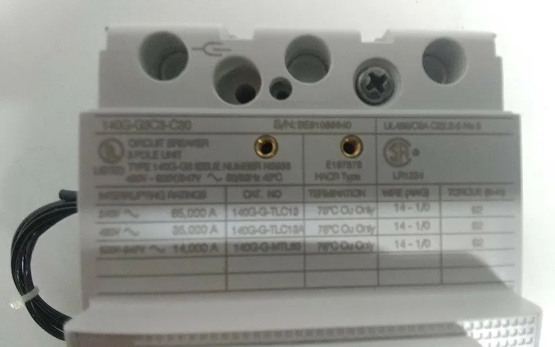 Автоматический выключатель AB 140G-G3C3-C30 Circuit Breaker 30A 480V — фото лота 2