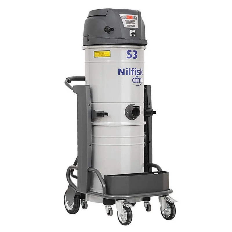 Складское оборудование NILFISK Shop Vacuum,13 gal.,Steel,270 cfm 22N466 — фото лота 1