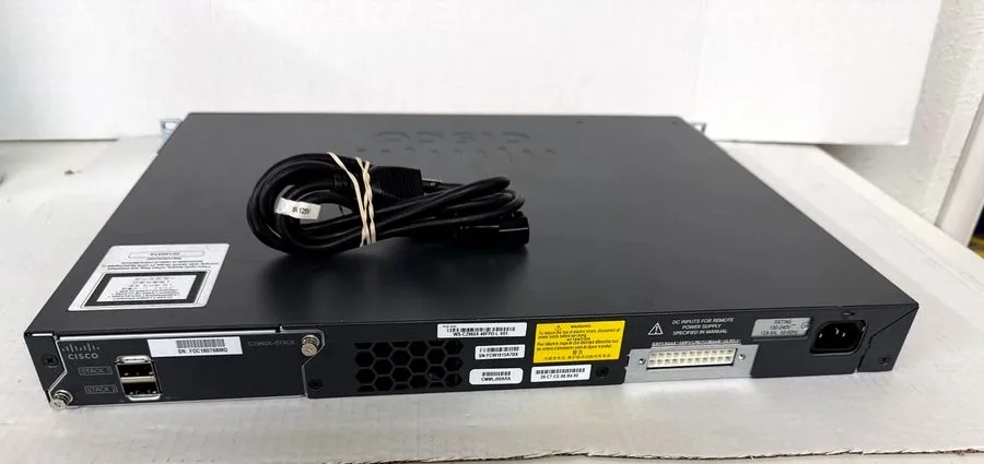 Коммутатор Cisco Catalyst WS-C2960X-48FPD-L 48-Port PoE+ Switch 740W 10G SFP+ — фото лота 1