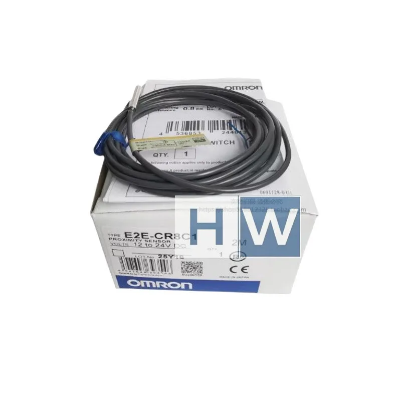 Датчик приближения Omron Proximity Sensor E2E-CR8C1 12-24vdc NPN N.O