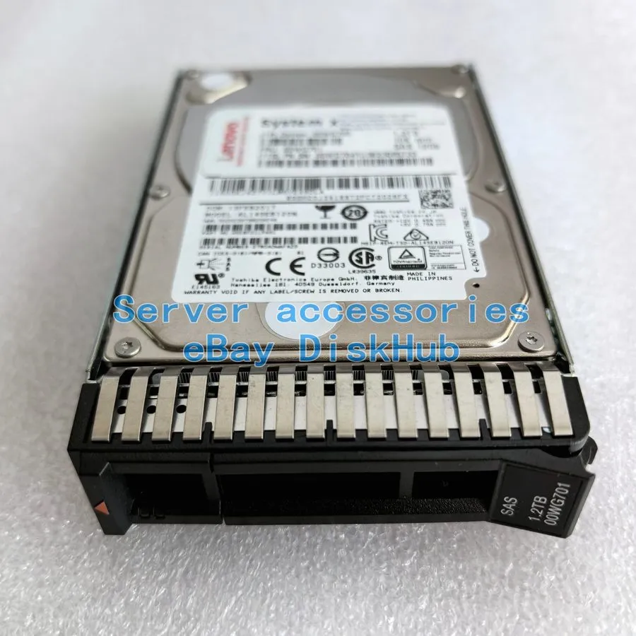 Жёсткий диск Lenovo 1.2TB 00WG700 00WG701 00WG704 10K 12Gbps SAS 2.5" G3HS HDD