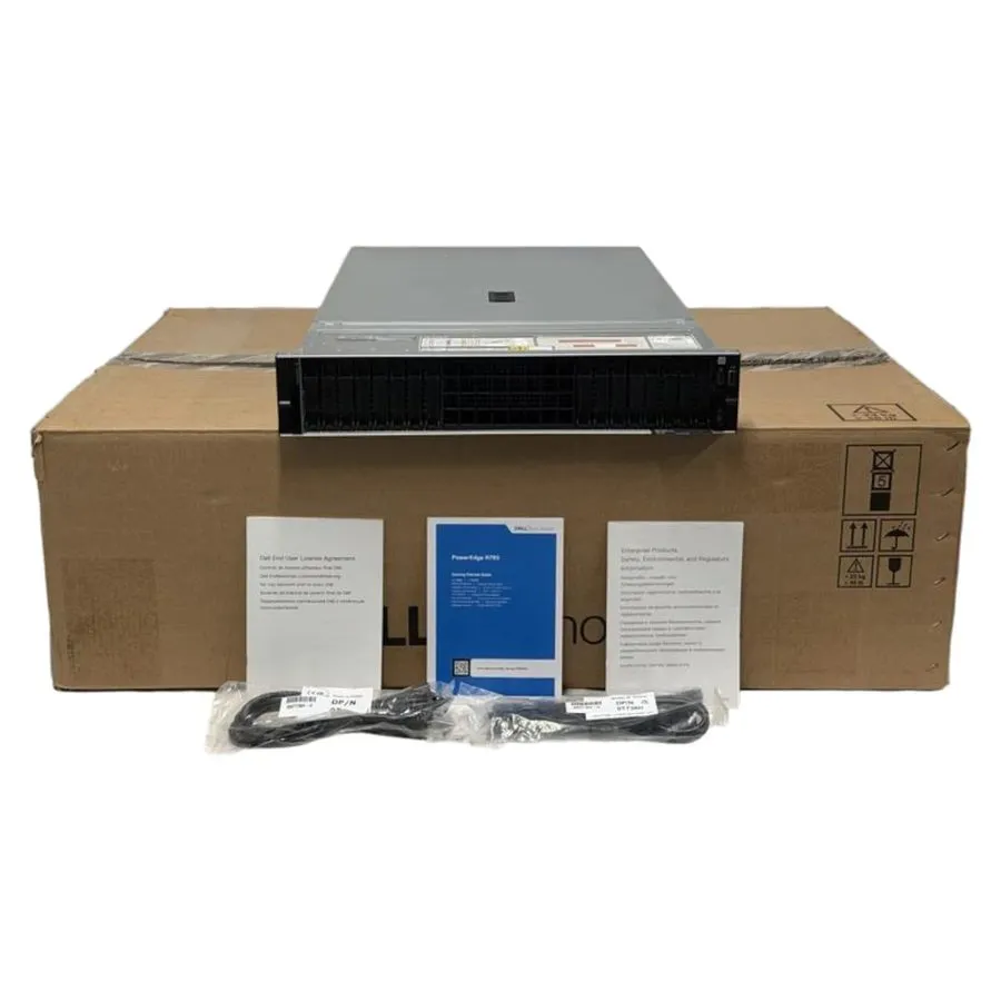 Сервер Dell PowerEdge R760 2x Gen4/5 Scalable CPU 32DIMM 24xSFF NVMe Bay 2U CTO
