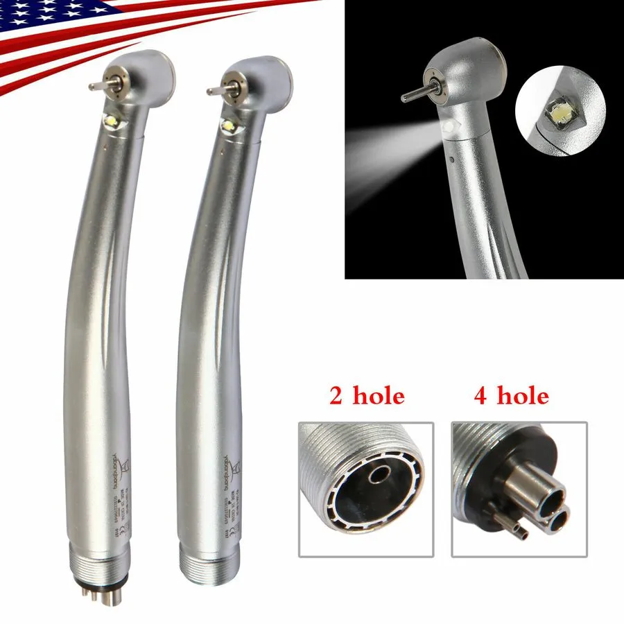 Стоматологический наконечник E-generator Dental LED Fiber Handpiece 3-Spray fot 
