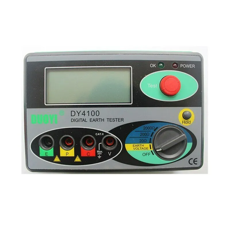Тестер Higher Accuracy Resistance Tester Megger Meter 0-2000Ω Insulation Tester