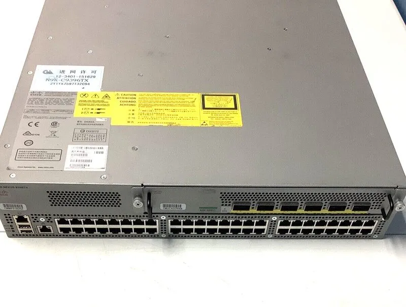 Коммутатор Cisco Nexus 9000 Series N9K-C9396TX V01 48-Port 2U Fully Managed Swit
