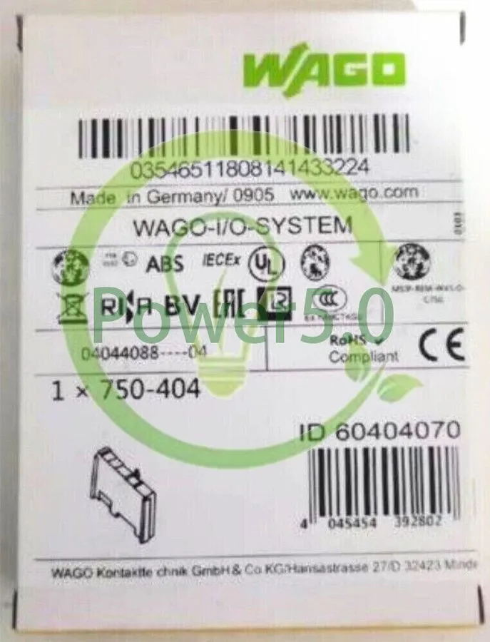 ПЛК Wago 750-404 Buscoupler DeviceNet Module PLC Adapter