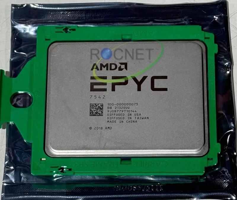 Модуль памяти AMD EPYC 7542 CPU Processor 32 Core 2.90GHz 128MB Cache 225W Dell-
