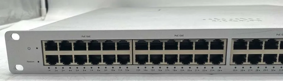 Коммутатор CISCO MERAKI MS320-48FP MS320-48FP-HW 48-PORT GIGABIT ETHERNET SWITCH