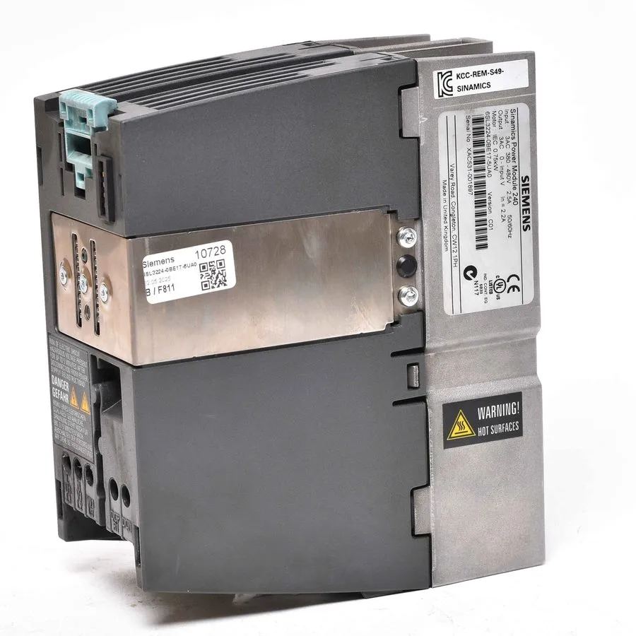 Частотный преобразователь Siemens Sinamics G120 PM240 0.75kW 6SL3224-0BE17-5UA0