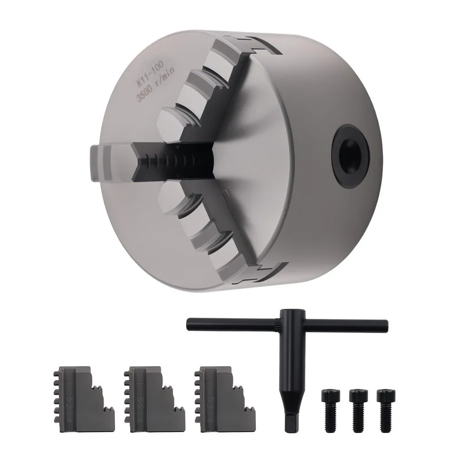 Режущий инструмент Labwork K11-100 4" Lathe Chuck 3 Jaw Self centering Milling M