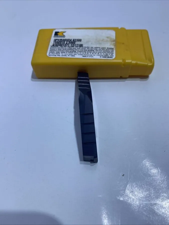 Режущий инструмент Kennametal Insert Blade #QPV2500HD / KC300 pc — фото лота 2