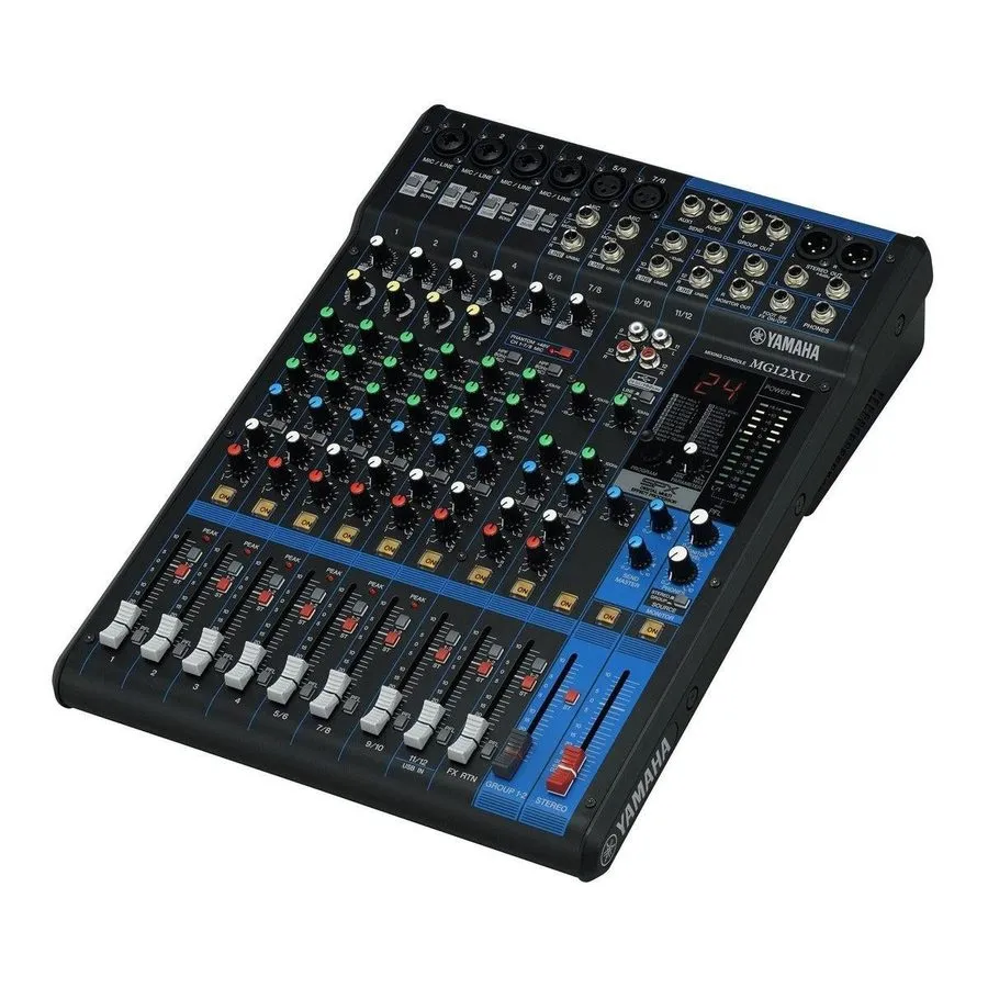 Микшерный пульт Yamaha MG12XU 12-Channel Pro Audio Mixing Console