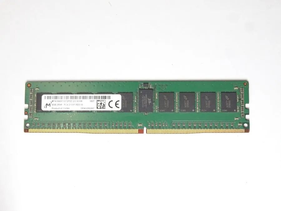 Модуль памяти Micron 8GB DDR4-2133 PC4-17000 ECC Registered RDIMM MTA18ASF1G72PD