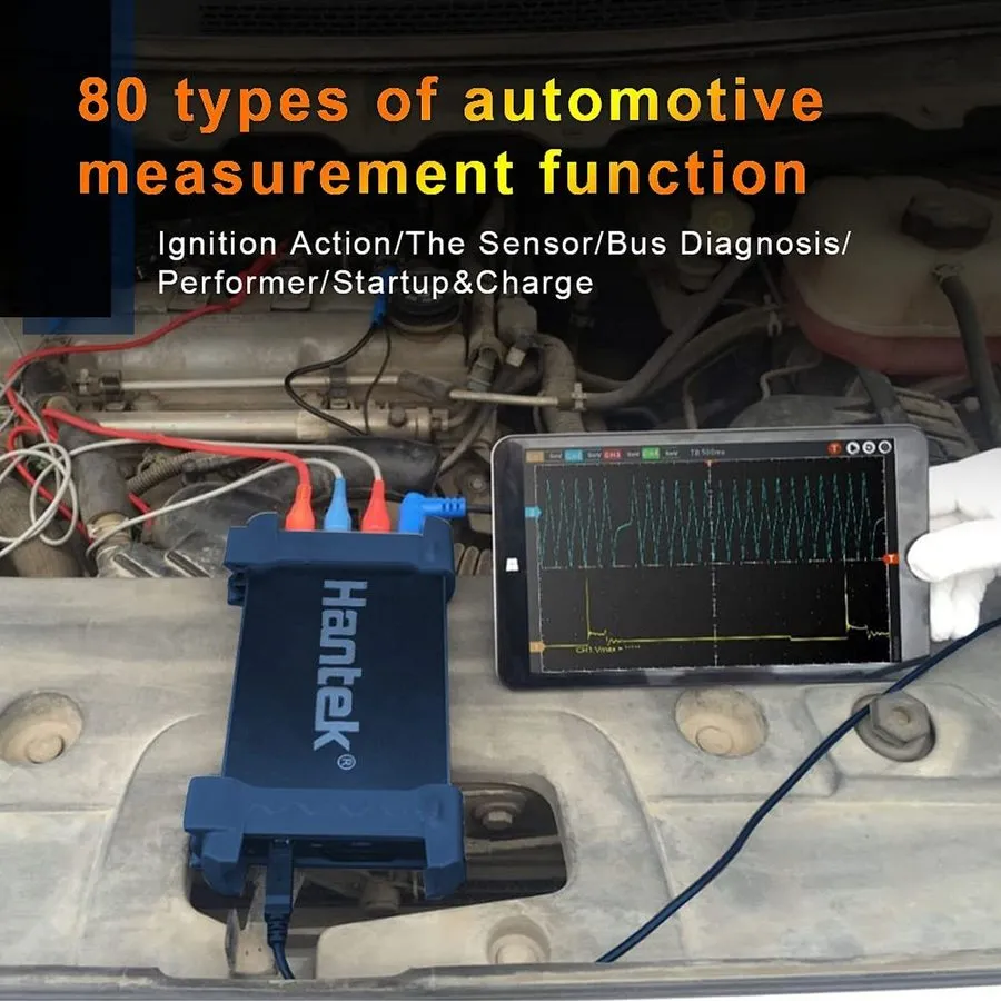Осциллограф Hantek 6254BE Automotive Measurement USB2.0 4 ch USB Digital Oscillo
