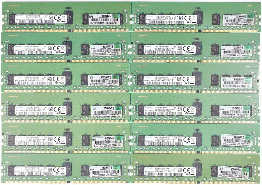 Модуль памяти Samsung DDR4-2666 ECC RDIMM M393A2K40BB2-CTD6Q — фото лота 1