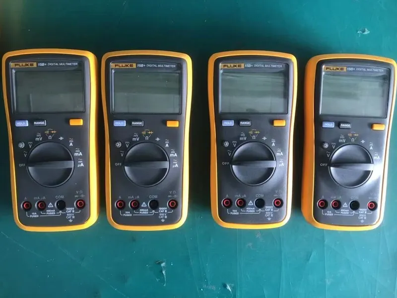 Мультиметр Fluke digital multimeter 15B+instrument automatic range AC/DC 1000V v