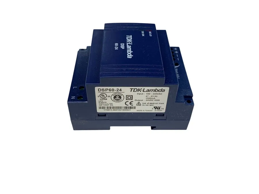 Блок питания TDK-Lambda DSP60-24 DIN Rail Power Supply 24VDC 60W 2.5A 100-240VAC