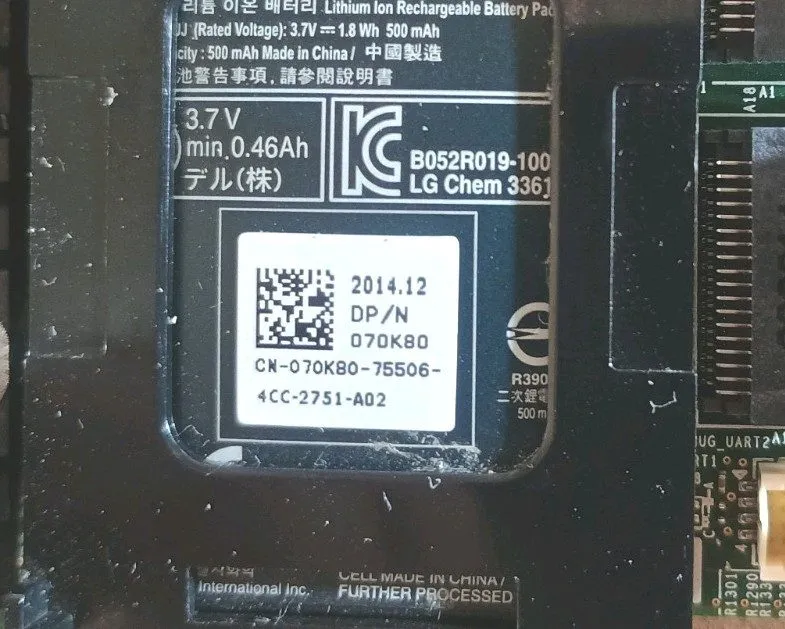 Контроллер 7GCGT Dell PERC H710P 6Gb SAS PCI-E 2.0 X8 Raid Controller 07GCGT w B
