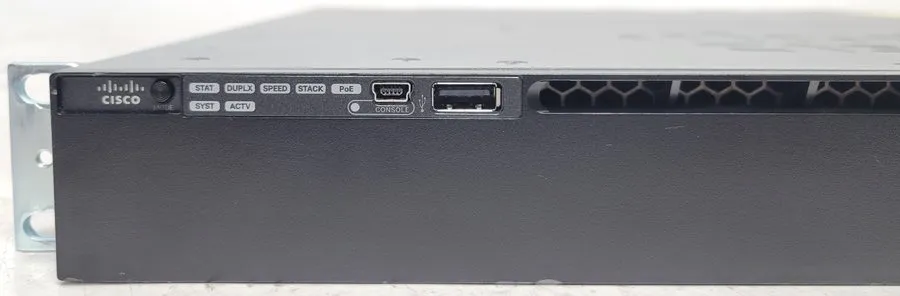 Коммутатор Cisco Catalyst 3650 24-Port PoE 2x 10G SFP+ Network Switch WS-C3650-2