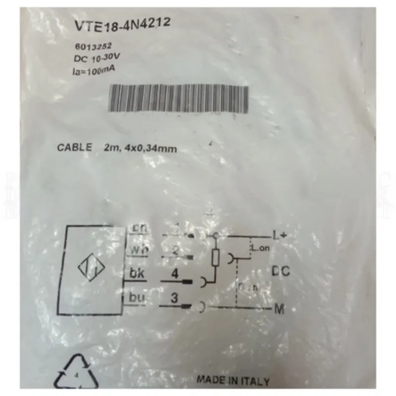 Фотоэлектрический датчик SICK VTE18-4N4212 Photoelectric Sensor NPN Industrial D