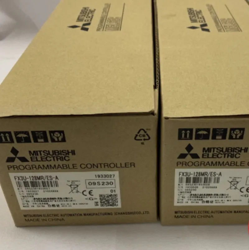 ПЛК Mitsubishi PLC FX3U-128MR/ES-A In Good Condition