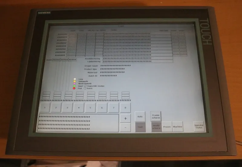 Панель оператора Siemens SIMATIC MP377 Multi Panel 6AV6644-0AB01-2AX0 HMI