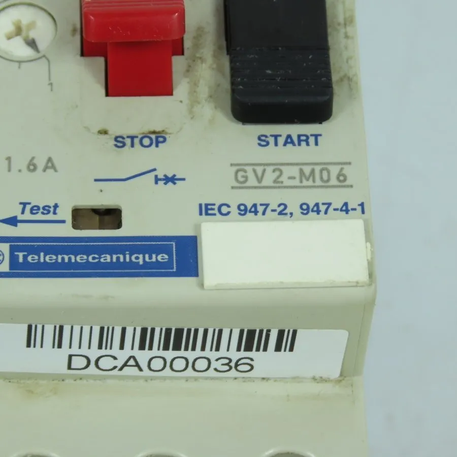 Автоматический выключатель Telemecanique Motor Circuit Breaker GV2-M06 1-1.6A GV