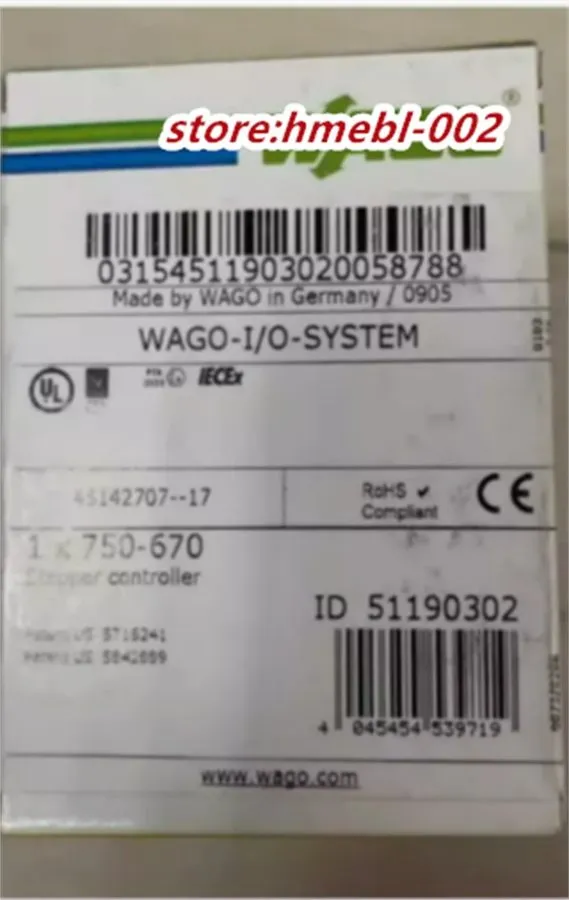 Модуль WAGO 750-670 Buscoupler DeviceNet Module