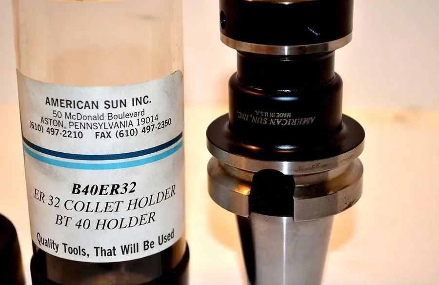 Режущий инструмент AMERICAN SUN USA made B40ER32 BT40 ER32 COLLET Chuck — фото лота 1