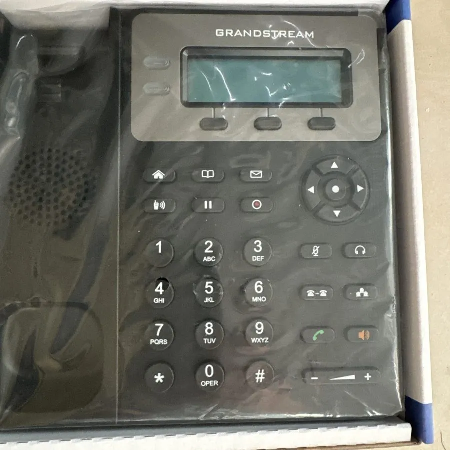 IP-телефон Set Grandstream Small Business 1-LIne IP Phone with PoE LCD GXP1615 — фото лота 2