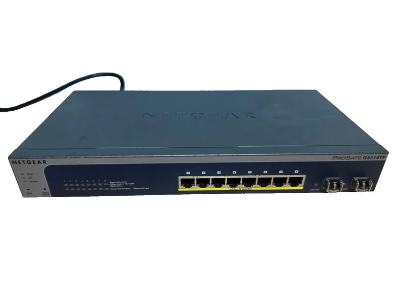 Коммутатор Netgear Prosafe GS510TP V1H1 8-Port 2-SFP Gigabit Smart Managed PoE+ 