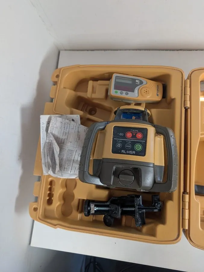 Нивелир Topcon RL-H5A Self-Leveling Rotary Laser Level with LS-80X Receiver — фото лота 2