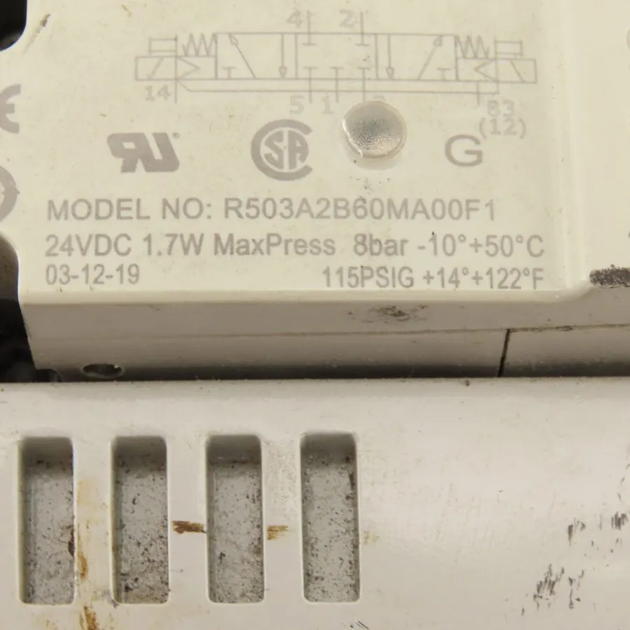 Электромагнитный клапан Numatics 8503A R503A2B60MA00F1 Pneumatic Manifold Assemb