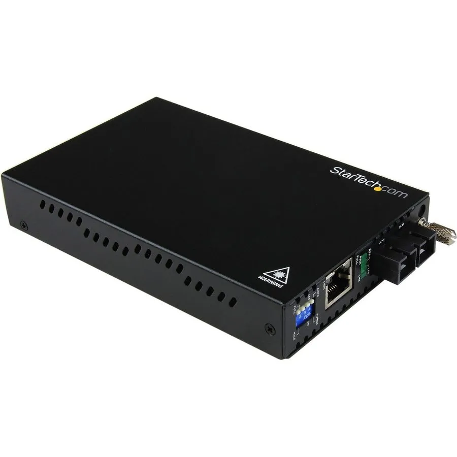 Медиаконвертер StarTech ET91000SC2 Gigabit Fiber Media Converter SC 550m Black