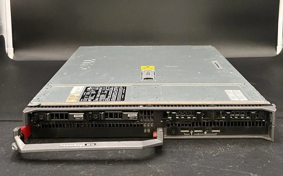 Сервер Dell PowerEdge M710 FHB Blade Server No RAM Unknown CPU