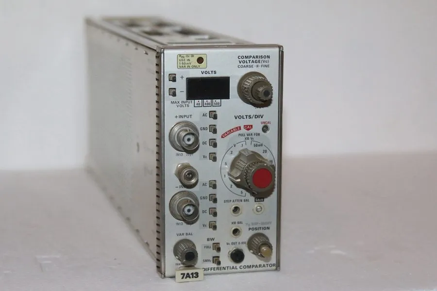 Осциллограф Tektronix 7A19 600MHz Vertical Amplifier Plug-In 7000 Series Oscillo