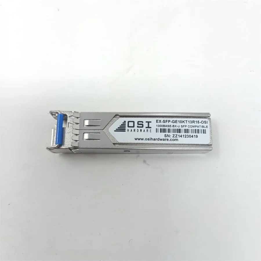 Трансивер OSI Hardware EX-SFP-GE10KT13R15-OSI 1000BASE-BX-U SFP Compatible Trans