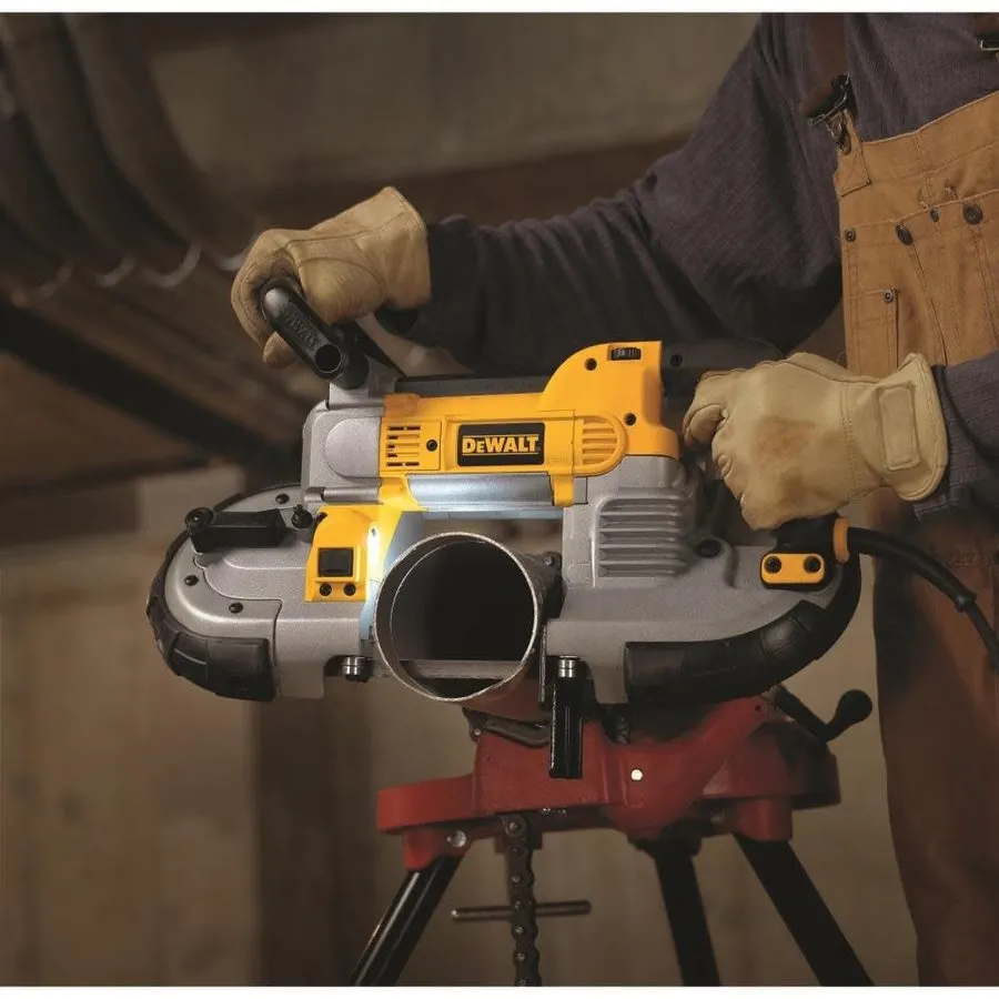 Оборудование ЧПУ DEWALT DWM120K 10A 5" Deep Cut Portable Band Saw 1200W