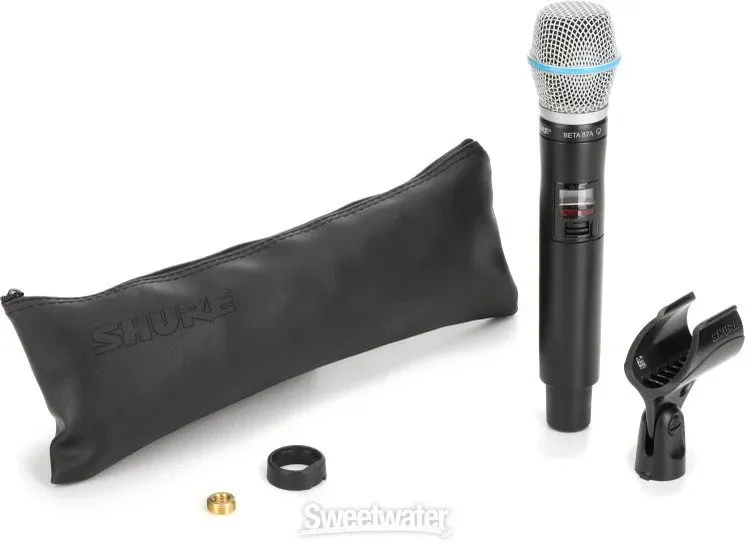 Радиосистема Shure QLXD2/BETA87A Wireless Handheld Microphone Transmitter G50 Ba — фото лота 1