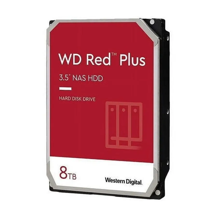 Жёсткий диск Western Digital WD 8TB Red Plus NAS SATA HDD Internal HDD WD80EFPX — фото лота 1