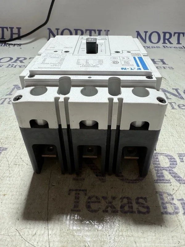 Автоматический выключатель NTO EATON CIRCUIT BREAKER PDG23G0070TFFL 70A 480V 3P  — фото лота 1