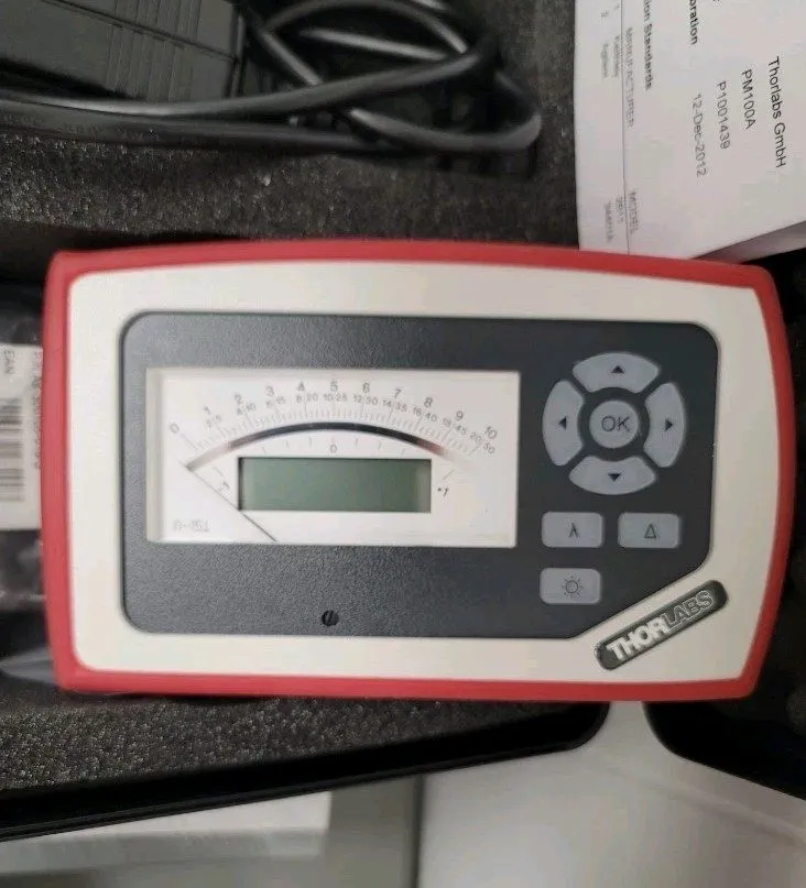 Электронный компонент THORLABS PM100A Laser Power Meter — фото лота 1
