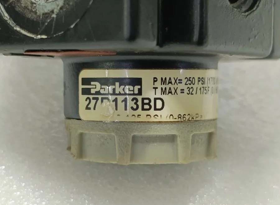 Трубопроводная арматура Parker Air Pressure Regulator 1/4 NPT 250 PSI Prep-Air I — фото лота 2